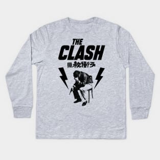 The Clash - London Crime Fanart Kids Long Sleeve T-Shirt